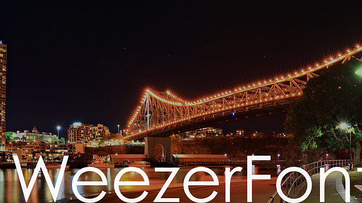 WeezerFont Font