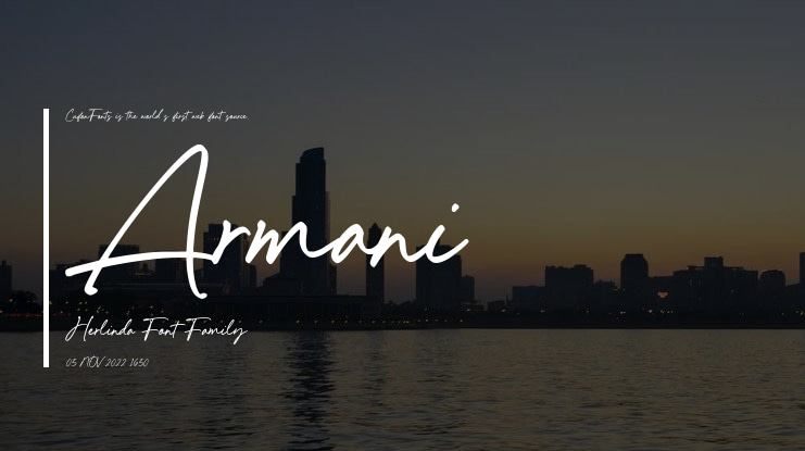 Armani Herlinda Font