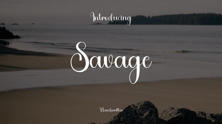 Savage Font