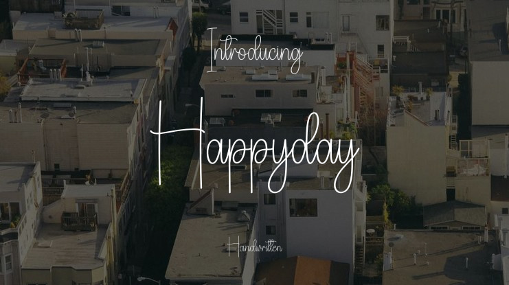 Happyday Font