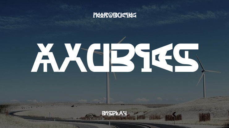 Axubies Font