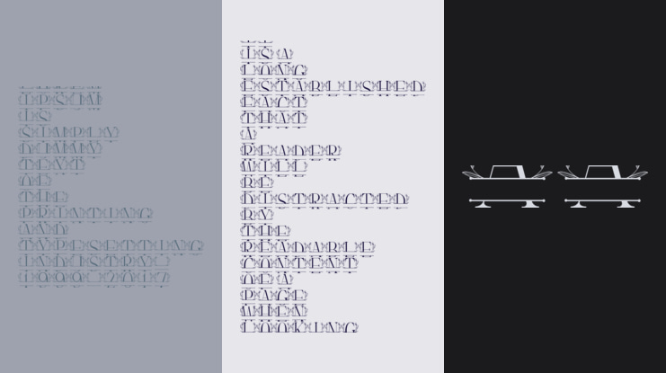 Floral Baby Line Monogram Font