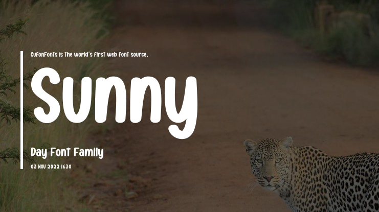 Sunny Day Font