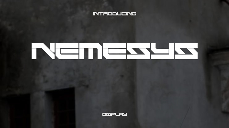 NEMESYS Font