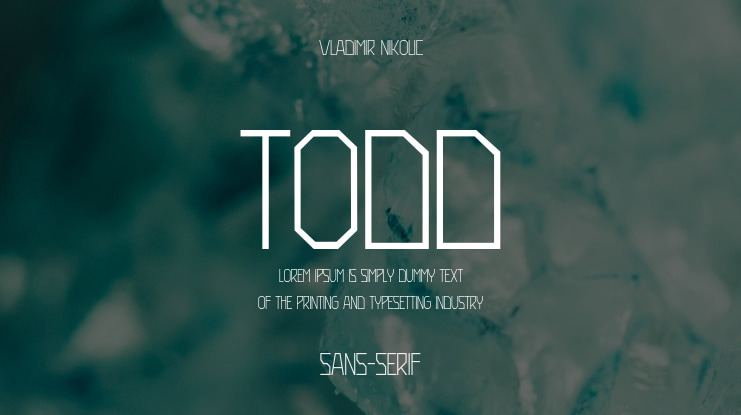 Todd Font