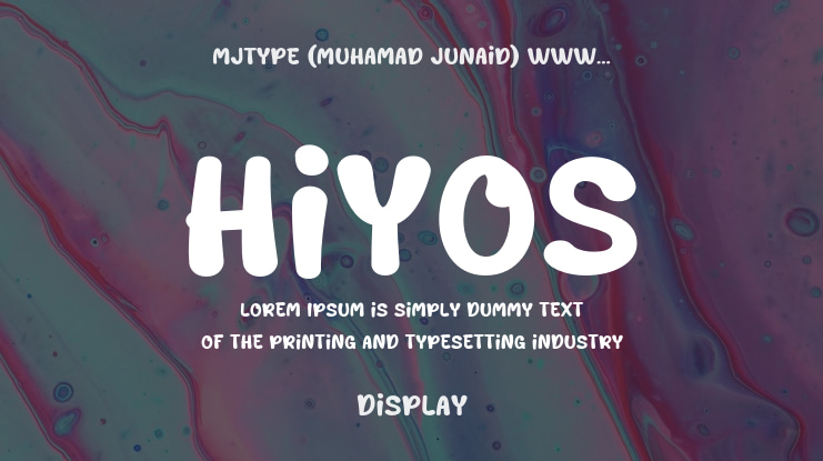 Hiyos Font