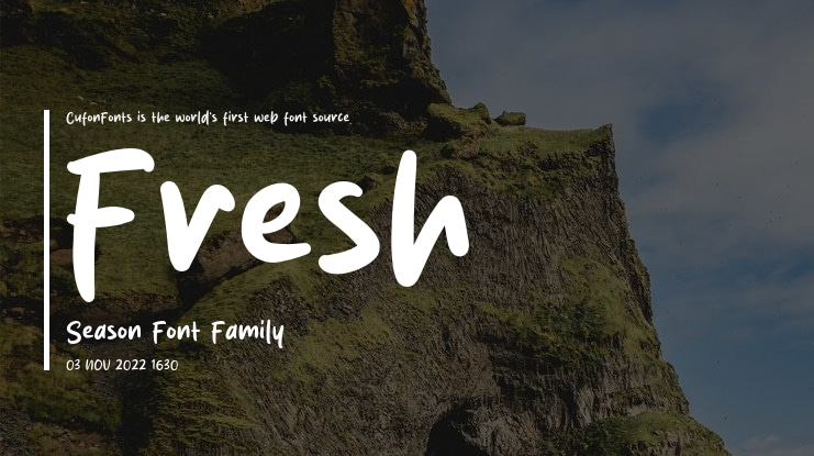 Fresh Season Font