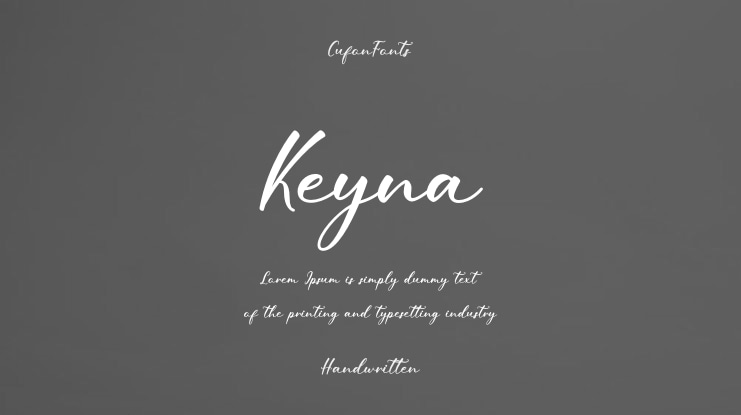 Keyna Font