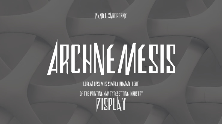 Archnemesis Font Family