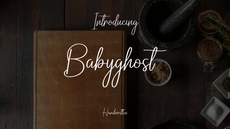 Babyghost Font