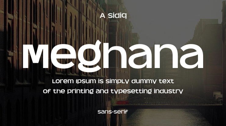 Meghana Font