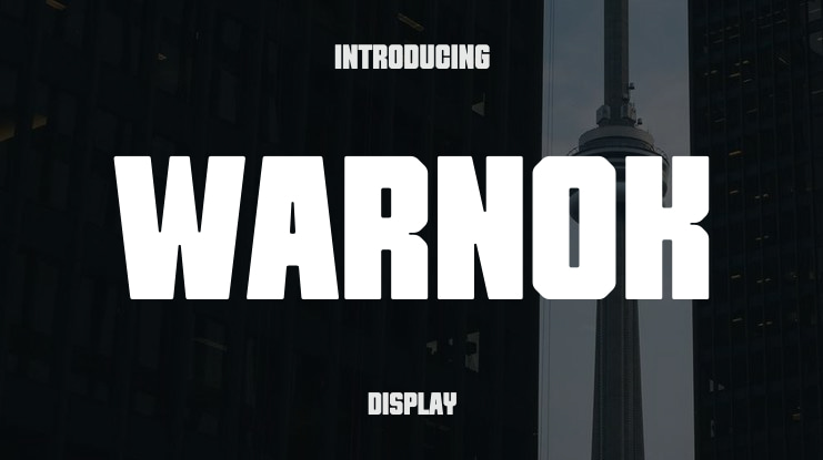 Warnok Font