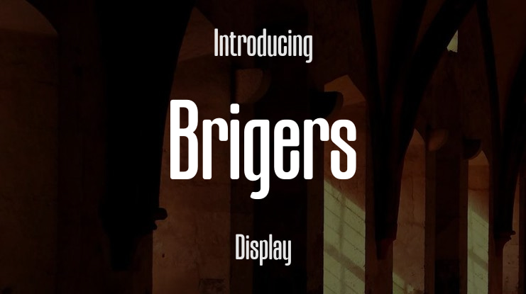 Brigers Font