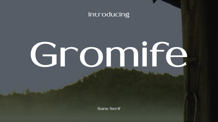 Gromife Font