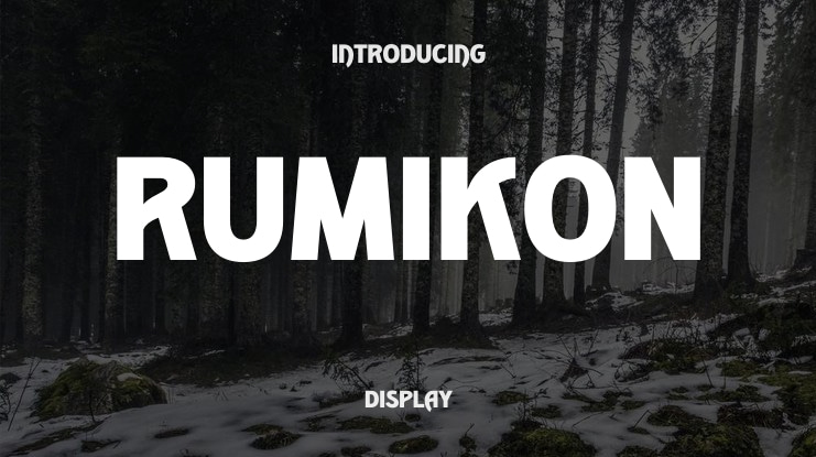 RUMIKON Font