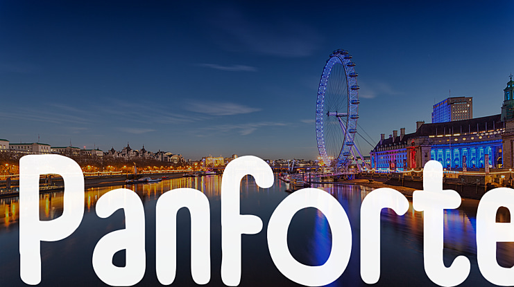 Panforte Font Family