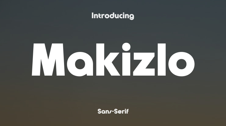 Makizlo Font