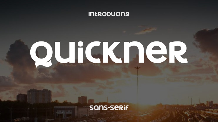 Quickner Font
