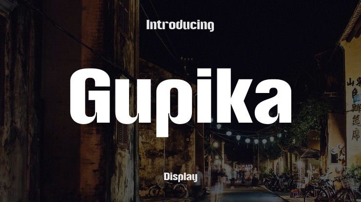 Gupika Font