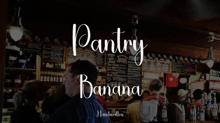 Pantry Banana Font