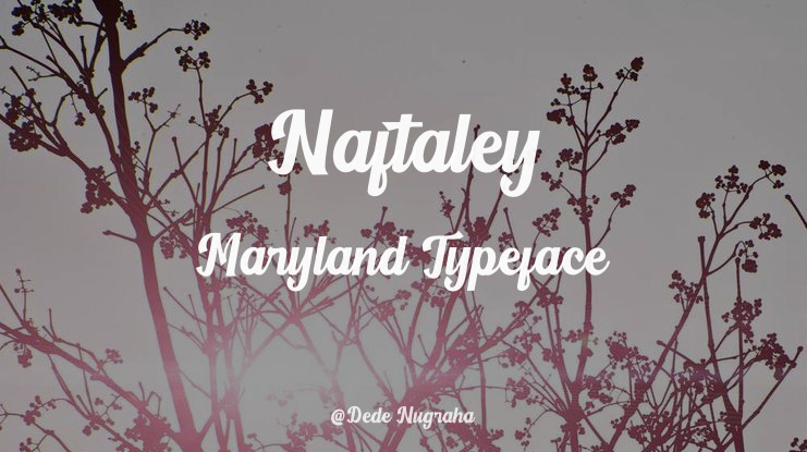 Naftaley Maryland Font