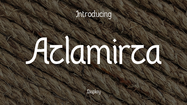 Azlamirza Font