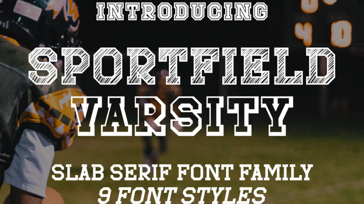 Sportfield Varsity Font Family