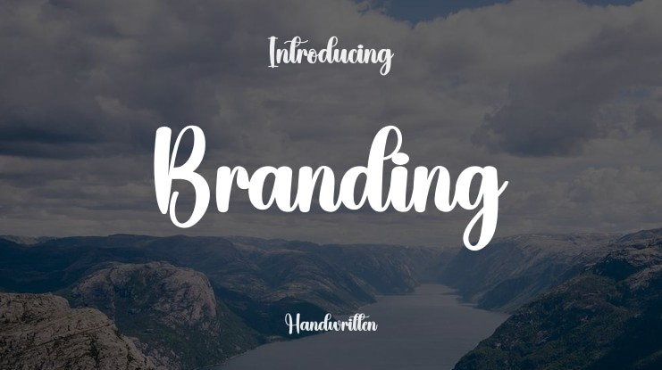 Branding Font