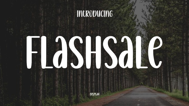 Flashsale Font