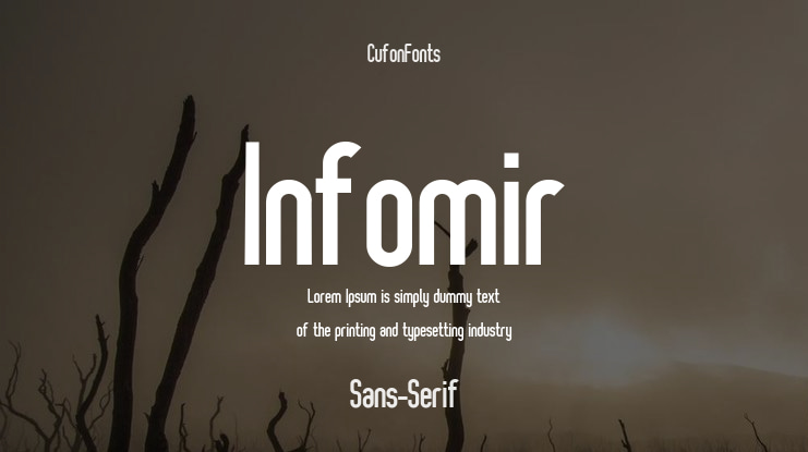 Infomir Font