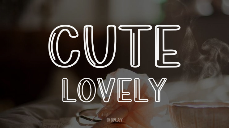 Cute Lovely Font