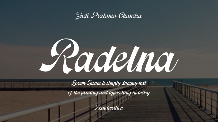 Radelna Font