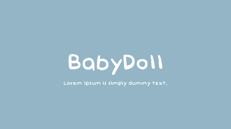 BabyDoll Font