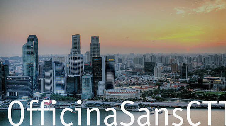 OfficinaSansCTT Font