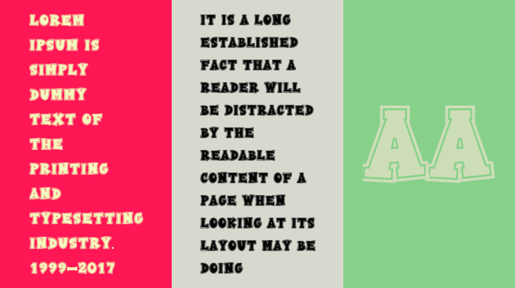 Varsity College Font