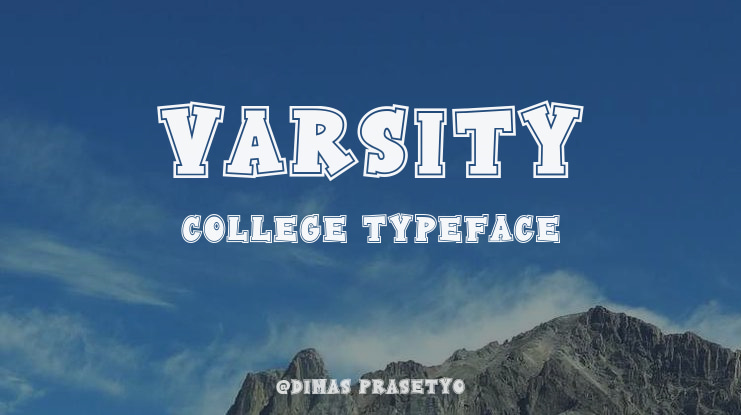 Varsity College Font