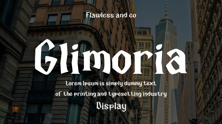 Glimoria Font