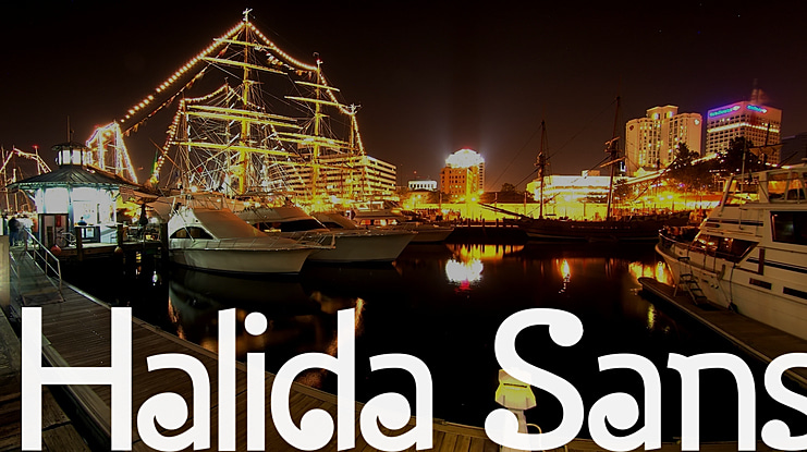 Halida Sans Font