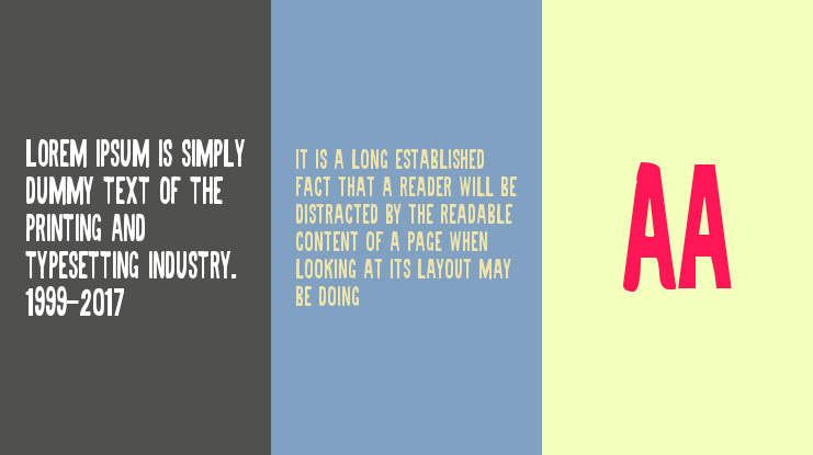 Half Cut Gothic Font