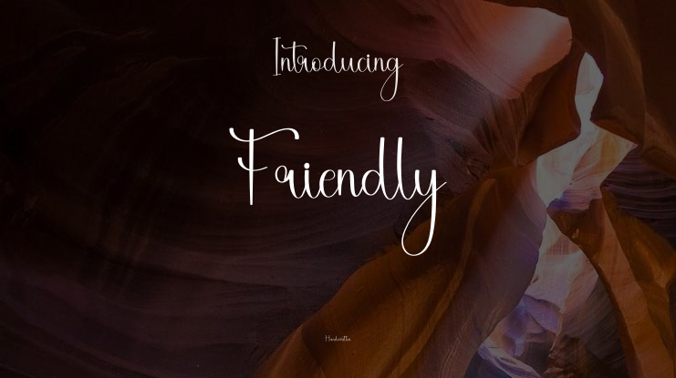 Friendly Font
