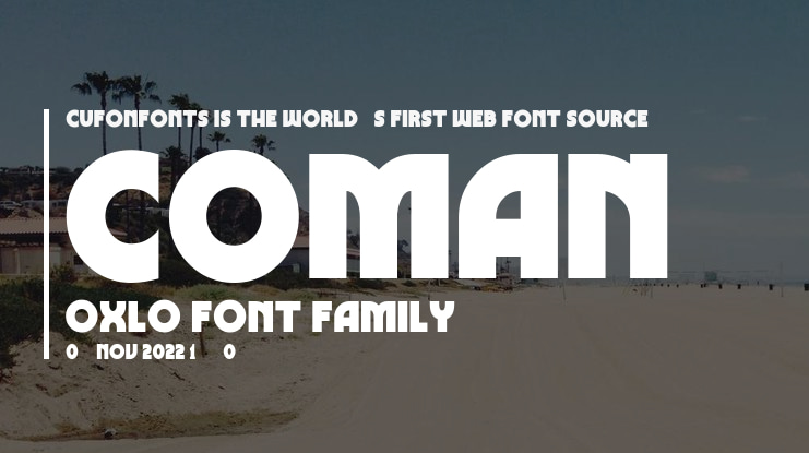 COMAN OXLO Font