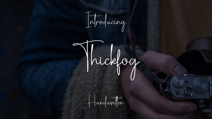 Thickfog Font