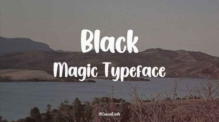 Black Magic Font