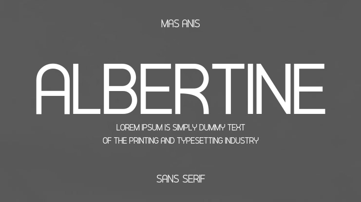 Albertine Font