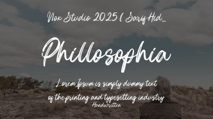 Phillosophia Font