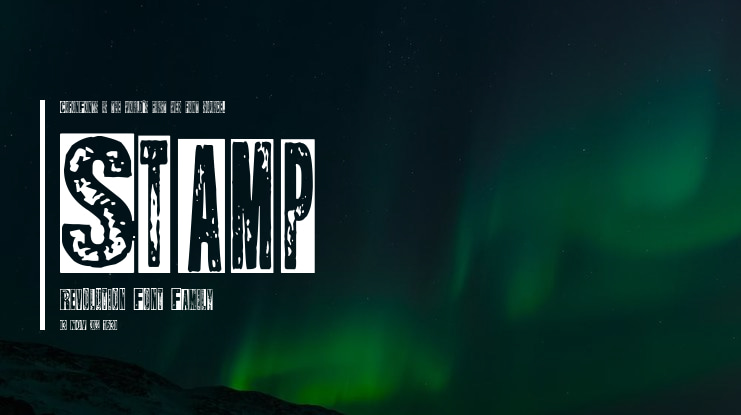 Stamp Revolution Font