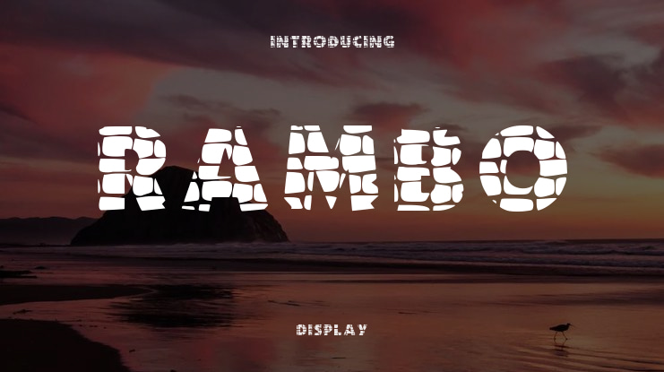 Rambo Font