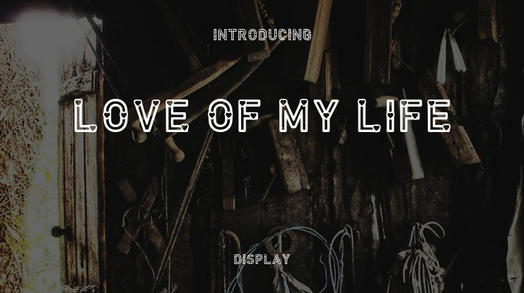 Love Of My Life Font