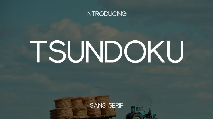 Tsundoku Font