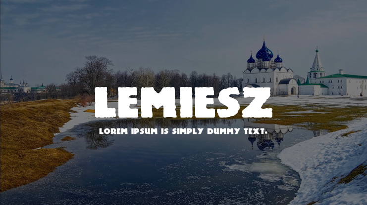 Lemiesz Font